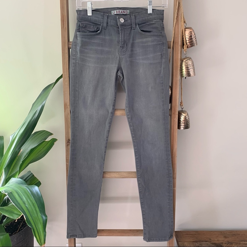 J Brand gray skinny jeans